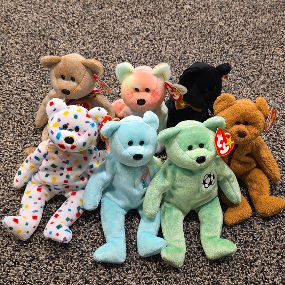 Ty Beanie Baby - 7 Bears - Picture 16 of 16